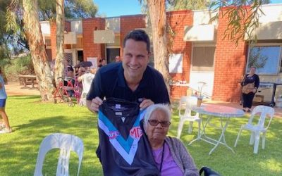 A Yarn That Matters: Gavin Wanganeen Brings Bowel Cancer Awareness to Community